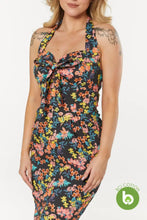 Load image into Gallery viewer, TIMELESS- FLORAL HALTER