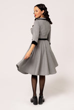 Load image into Gallery viewer, HELL BUNNY- HOUNDSTOOTH SWING DRESS