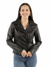 Load image into Gallery viewer, SCULLY - LAMB LEATHER MOTO JACKET
