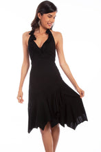 Load image into Gallery viewer, SCULLY- BLACK COTTON HALTER