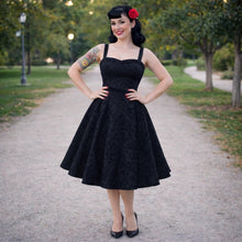 Load image into Gallery viewer, HEMET - DAMASK SWING DRESS