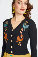 Load image into Gallery viewer, VOODOO VIXEN- WOODLAND CARDIGAN BLUE OR BLACK