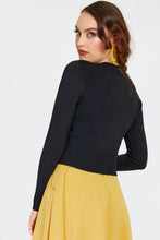 Load image into Gallery viewer, VOODOO VIXEN- WOODLAND CARDIGAN BLUE OR BLACK