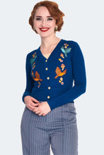 Load image into Gallery viewer, VOODOO VIXEN- WOODLAND CARDIGAN BLUE OR BLACK