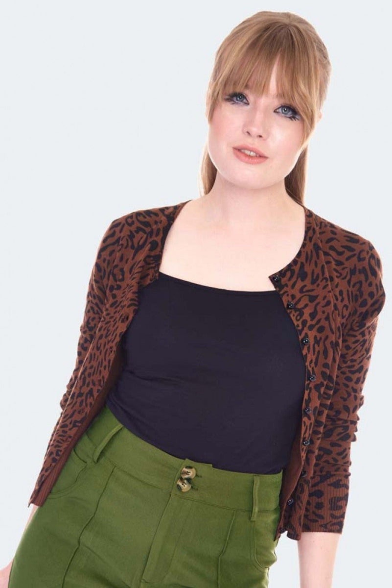 VOODOO VIXEN- LEOPARD CARDIGAN – HepKat Clothing