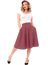 Load image into Gallery viewer, STEADY- HI WAIST CIRCLE SKIRT