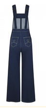 Load image into Gallery viewer, COLLECTIF- THELMA DENIM OVER-ALLS
