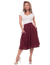 Load image into Gallery viewer, STEADY- HI WAIST CIRCLE SKIRT ASST COLORS
