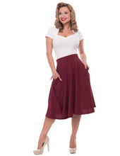 Load image into Gallery viewer, STEADY- HI WAIST CIRCLE SKIRT ASST COLORS