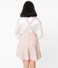 Load image into Gallery viewer, UNIQUE VINTAGE- PINK AND GOLD SKIRT