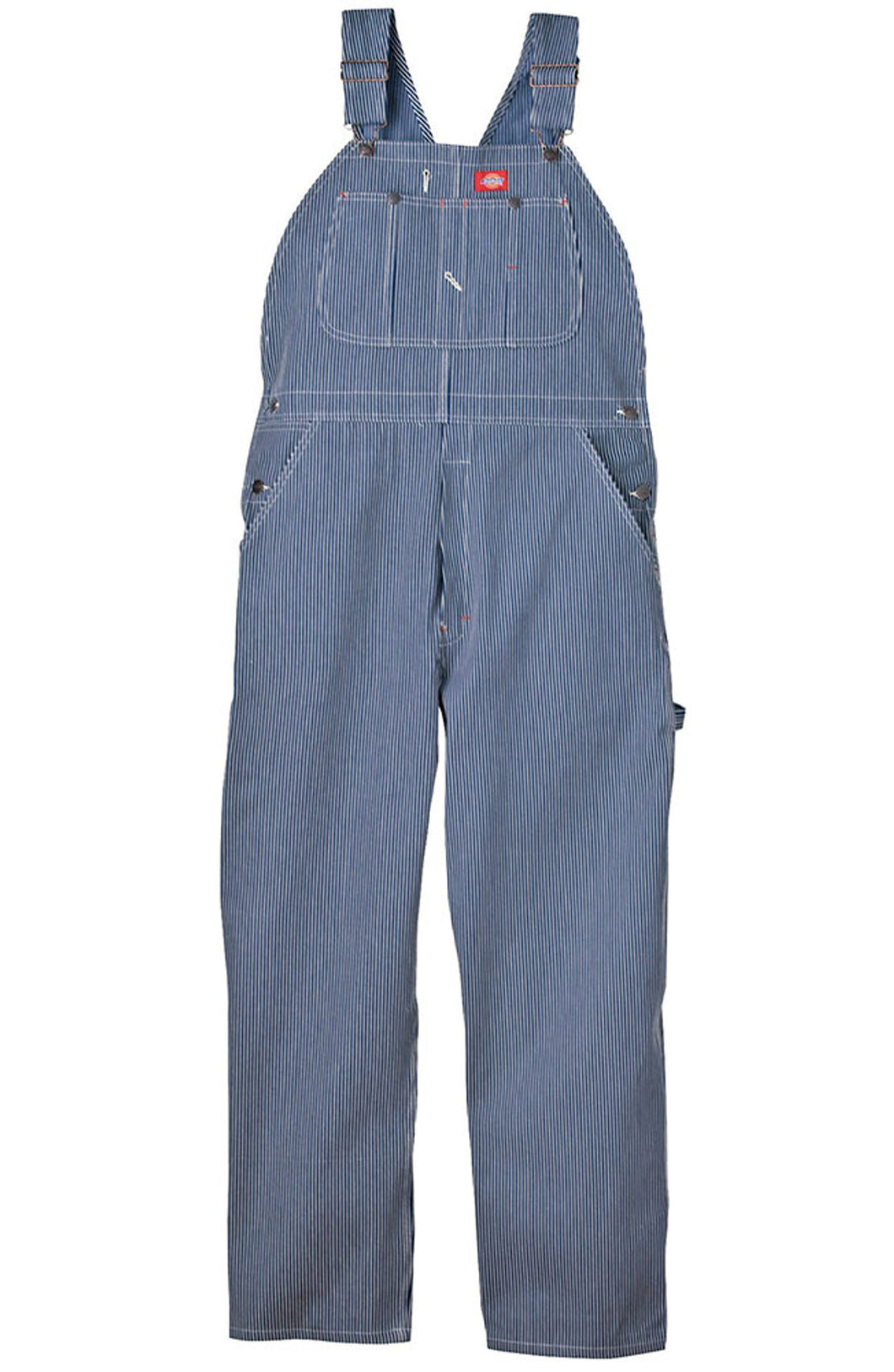 DICKIES- HICKORY STRIPE OVERALLS