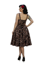 Load image into Gallery viewer, HEMET - LEOPARD STRAPY DRESS
