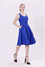 Load image into Gallery viewer, MISS LULO - ROYAL BLUE DRESS
