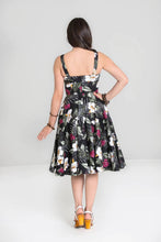 Load image into Gallery viewer, HELL BUNNY- HIBISCUS FLORAL DRESS
