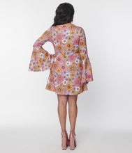 Load image into Gallery viewer, SMAK PARLOUR- LAVENDER FLORAL GROOVY DRESS
