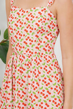 Load image into Gallery viewer, LA SOUL - CHERRY GINGHAM MIDI
