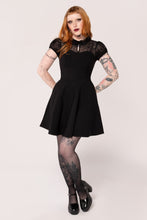 Load image into Gallery viewer, FINAL SALE HELL BUNNY- SPIDER WEB TOP DRESS
