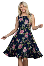 Load image into Gallery viewer, LA SOUL - FLORAL WITH BIRD PRINT DRESS
