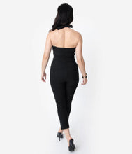 Load image into Gallery viewer, JUMPSUIT- 1950&#39;S CROPPED PANT HALTER
