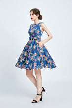 Load image into Gallery viewer, MISS LULO- FLORAL ON NAVY
