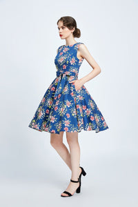 MISS LULO- FLORAL ON NAVY