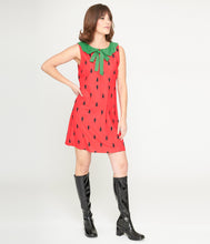 Load image into Gallery viewer, SMAK PARLOUR- STRAWBERRY SHIFT DRESS
