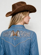 Load image into Gallery viewer, BLUE B - EMBROIDERED LONG SLEEVE DRESS

