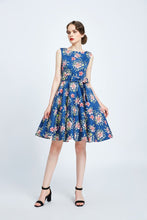 Load image into Gallery viewer, MISS LULO- FLORAL ON NAVY
