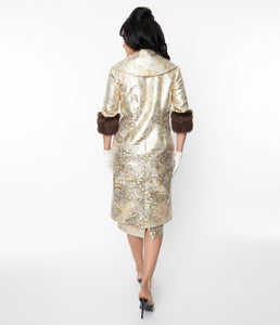 UNIQUE VINTAGE- BARBIE EVENING COAT