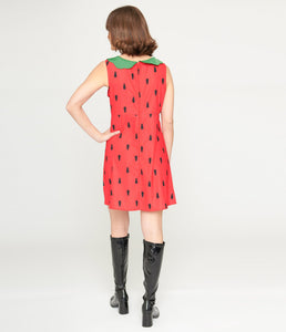 SMAK PARLOUR- STRAWBERRY SHIFT DRESS