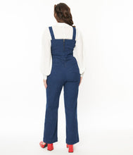 Load image into Gallery viewer, UNIQUE VINTAGE- DENIM OVERALLS
