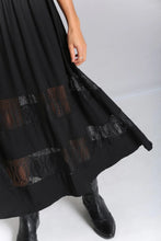 Load image into Gallery viewer, HELL BUNNY - LACE INSET MAXI DRESS
