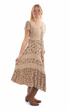 Load image into Gallery viewer, SCULLY - MIDI WESTERN DRESS

