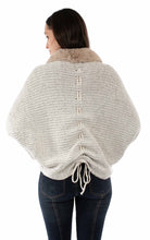 Load image into Gallery viewer, SCULLY - FUR TRIM WRAP

