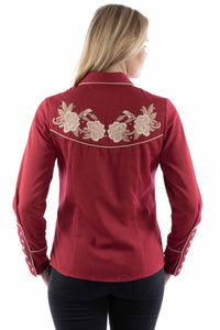 SCULLY - WESTERN EMBROIDERED TOP