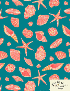 MISS LULO - SEASHELLS SWING DRESS