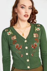VOODOO VIXEN- WOODLAND CARDIGAN