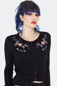 JAWBREAKER - WESTERN EMBROIDERED CARDIGAN
