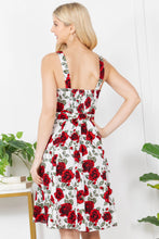 Load image into Gallery viewer, LA SOUL - ROSE PRINT DRESS
