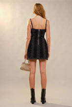Load image into Gallery viewer, BLUE B - STUDDED EMBROIDERED MINI
