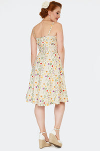 VOODOO VIXEN - FLOWER PRINT DRESS