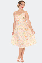Load image into Gallery viewer, VOODOO VIXEN FLORAL EMBROIDERED DRESS
