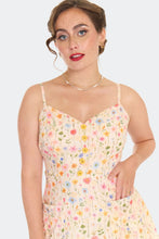 Load image into Gallery viewer, VOODOO VIXEN FLORAL EMBROIDERED DRESS
