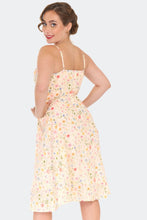 Load image into Gallery viewer, VOODOO VIXEN FLORAL EMBROIDERED DRESS
