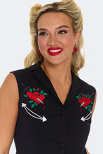 Load image into Gallery viewer, VOODOO VIXEN - HEART &amp; DAGGER DRESS
