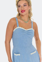 Load image into Gallery viewer, VOODOO VIXEN - DAISY TRIM DRESS
