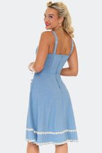 Load image into Gallery viewer, VOODOO VIXEN - DAISY TRIM DRESS
