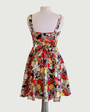 Load image into Gallery viewer, EVA ROSE- MULTI FLORAL PRINT DRESS
