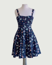 Load image into Gallery viewer, EVA ROSE- NAVY BUTTERFLY DRESS
