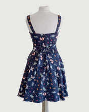 Load image into Gallery viewer, EVA ROSE- NAVY BUTTERFLY DRESS
